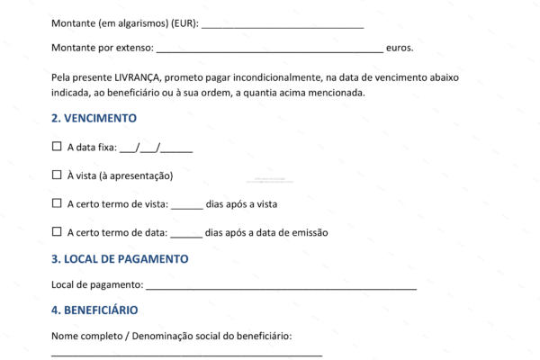 Página 1 em formato A4, em escala, possivelmente de um documento.