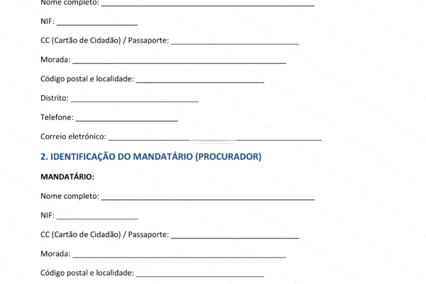 Documento da Procuradoria Geral, página 1 em formato A4, com cabeçalho oficial.